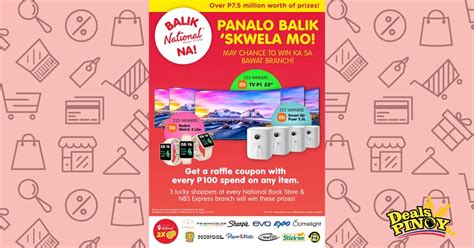 national bookstore raffle|National Book Store Balik Skwela Super Sorpresa Raffle Promo.